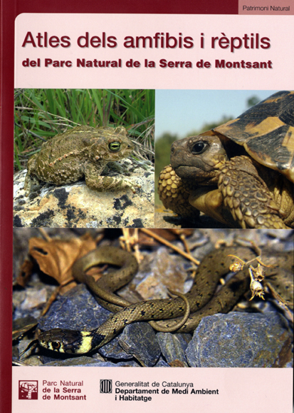 Atles reptils i amfibis del Parc Natural de la Serra de Montsant
